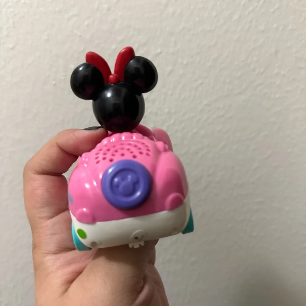 VTech Disney Go! Go! Smart Wheels  Minnie Mouse Convertible Pink Car Vehicle MM